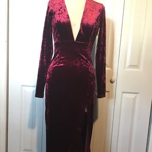 Velvet dress